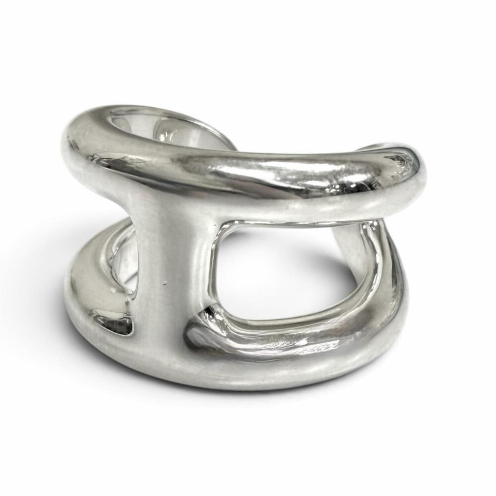 HERMES Silver Ring